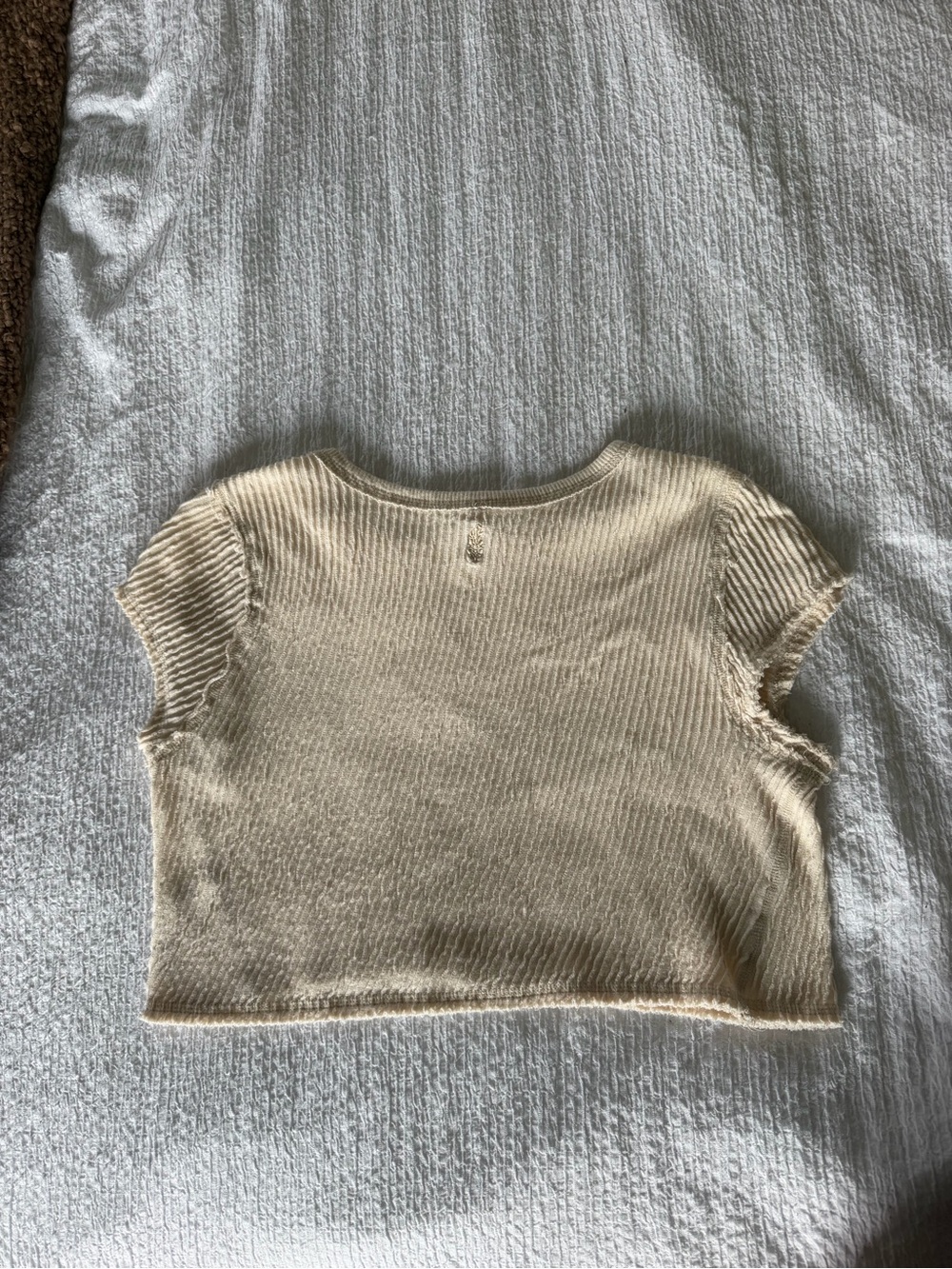 Free People Ribbed Crop Top - Picture 2 of 4